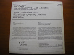 MOZART: PIANO CONCERTO No. 25 / OVERTURE Don Giovanni    TCHAIKOWSKY / CHICAGO SYMPHONY / REINER    VICS 1167