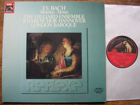 BACH: MOTETS BWV 225 - 230 LONDON BAROQUE / THE HILLIARD ENSEMBLE / PAUL HILLIER EL 270238