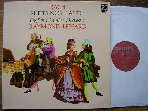 BACH: SUITES Nos. 1 & 4 RAYMOND LEPPARD / ENGLISH CHAMBER ORCHESTRA 839 792