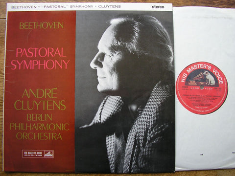 BEETHOVEN: 'PASTORAL' SYMPHONY ANDRE CLUYTENS / BERLIN PHILHARMONIC ORCHESTRA ASD 433