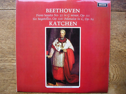 BEETHOVEN: PIANO SONATA No. 32 / BAGATELLES JULIUS KATCHEN SXL 6373