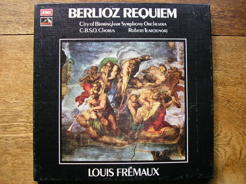 BERLIOZ: REQUIEM ROBERT TEAR / CBSO / LOUIS FREMAUX SLS 982