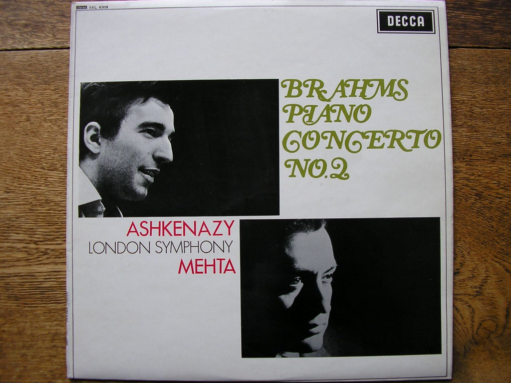 BRAHMS: PIANO CONCERTO No.2 / VLADIMIR ASHKENAZY / LSO / ZUBIN MEHTA S ...