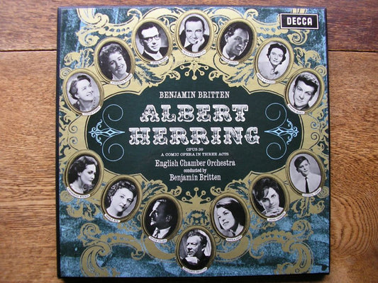 decca, 1964, libretto, wide, band, grooved,