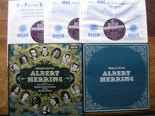 decca, 1964, libretto, wide, band, grooved,
