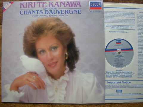 CANTELOUBE: SONGS OF THE AUVERGNE KIRI TE KANAWA SXDL 7604