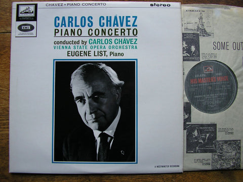 CARLOS CHAVEZ: PIANO CONCERTO EUGENE LIST / VSO / CHAVEZ CSD 1591