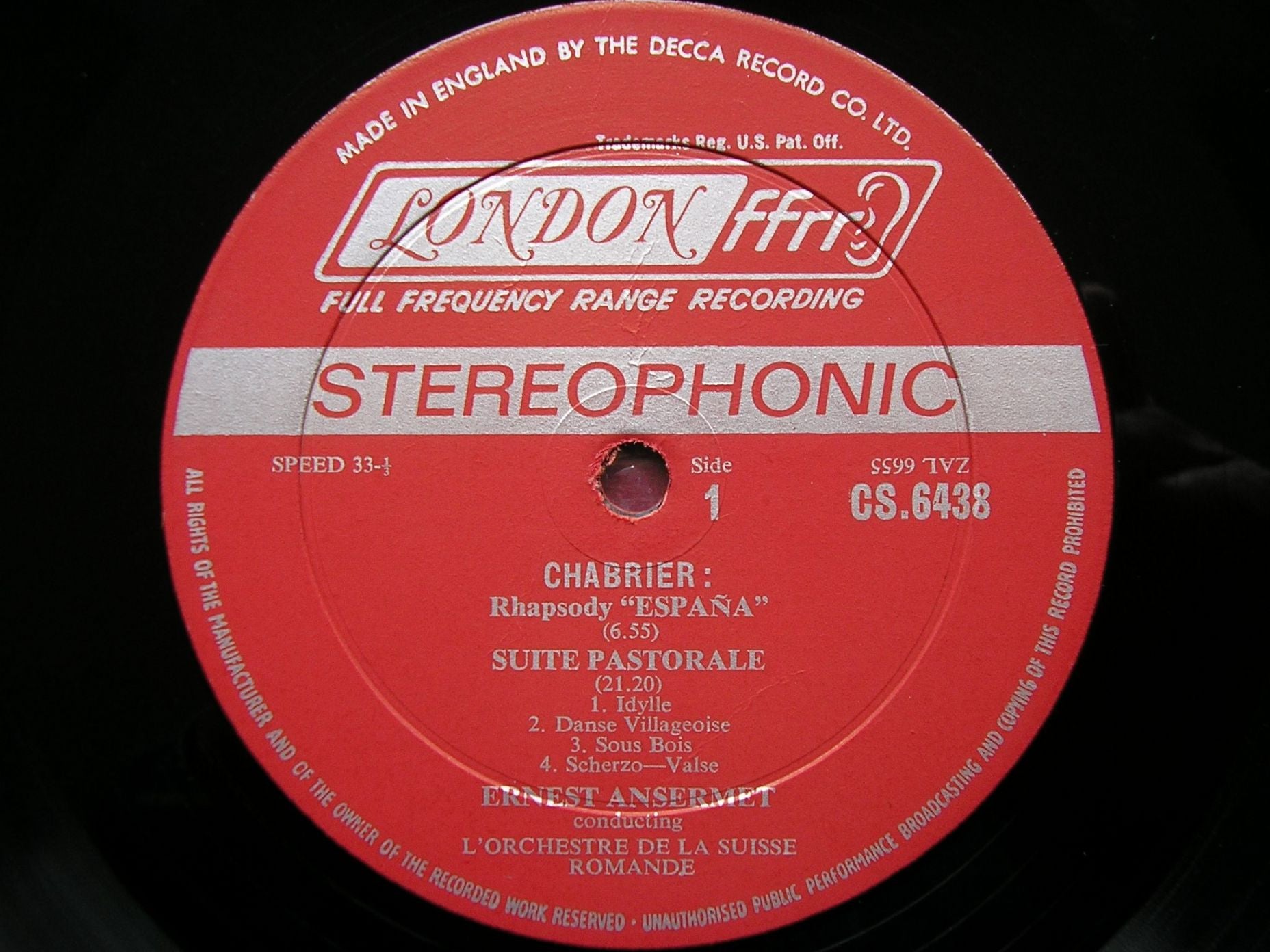 london, 6438, 1965, decca, pressing, wide, band, grooved,