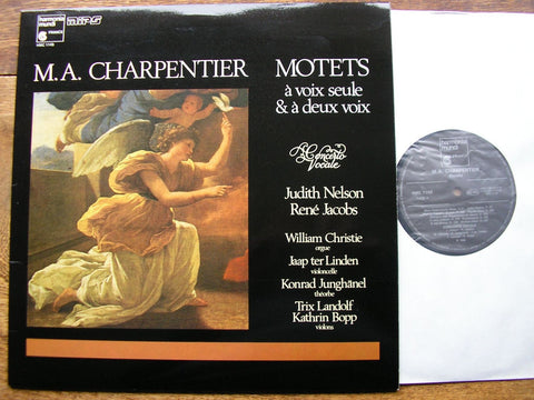 CHARPENTIER: MOTETS FOR ONE & TWO VOICES JUDITH NELSON / RENE JACOBS / CONCERTO VOCALE / WILLIAM CHRISTIE HMC 1149