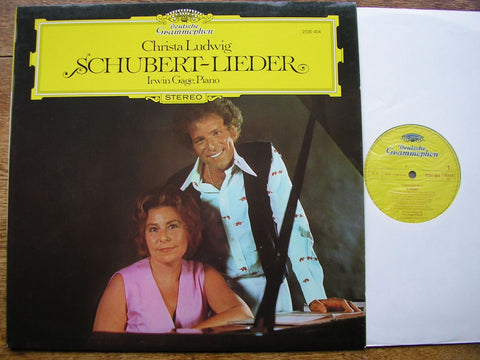 SCHUBERT LIEDER CHRISTA LUDWIG / IRWIN GAGE 2530 404