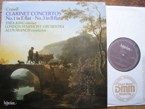 CRUSSELL: CLARINET CONCERTOS Nos. 1 & 3 THEA KING / LSO / ALUN FRANCIS A66055