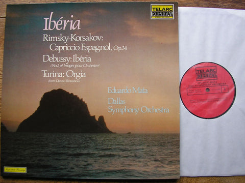 DEBUSSY: IBERIA / RIMSKY-KORSAKOV: CAPRICCIO ESPAGNOL    EDUARDO MATA / DALLAS SYMPHONY TELARC 10055