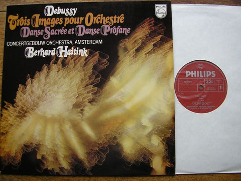 DEBUSSY: TROIS IMAGES / DANSE SACREE ET DANSE PROFANE BERNARD HAITINK / CONCERTGEBOUW ORCHESTRA   9500 509