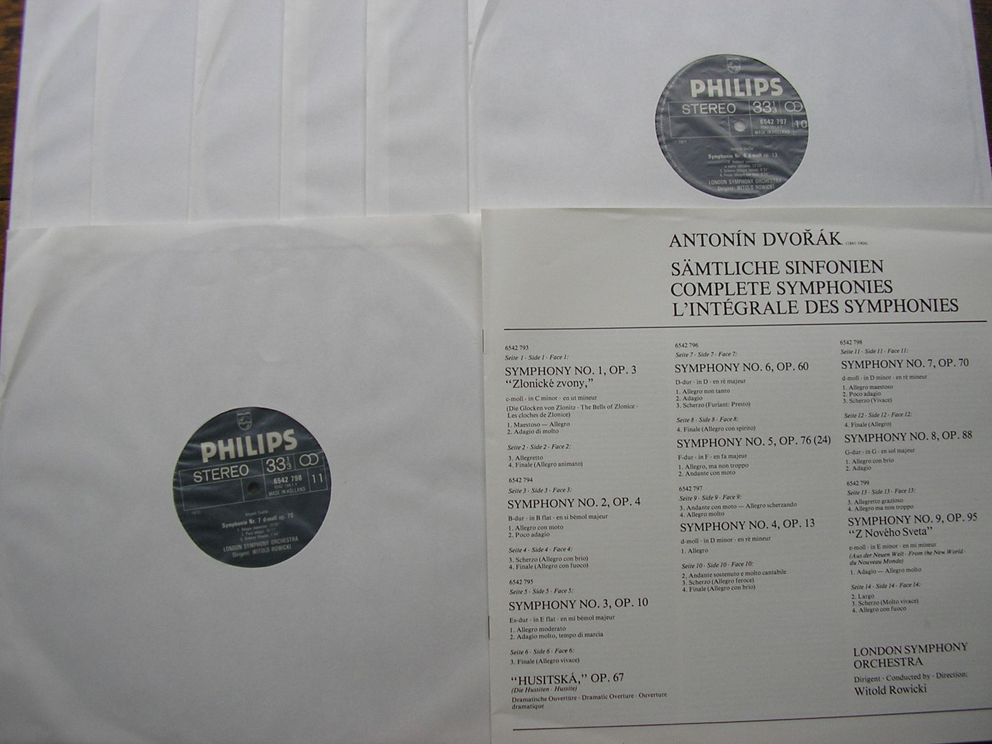 holland, 1978, recorded, 1965, 1972, leaflet,