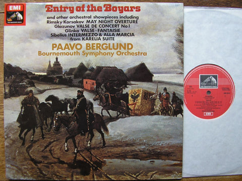 ENTRY OF THE BOYARS & OTHER ORCHESTRAL SHOWPIECES PAAVO BERGLUND / BOURNEMOUTH SYMPHONY ASD 3514