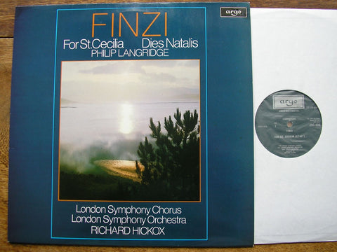 FINZI: FOR ST. CECILIA / DIES NATALIS PHILIP LANGRIDGE / LONDON SYMPHONY ORCHESTRA / RICHARD HICKOX ZRG 896