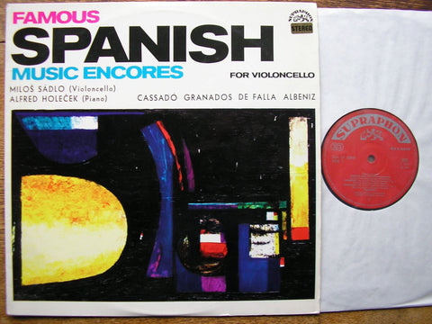 GRANADOS / ALBENIZ / CASSADO / DE FALLA: ENCORES FOR CELLO MILOS SADLO / ALFRED HOLECEK ST50919