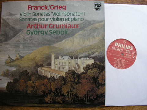 GRIEG: VIOLIN SONATA Op.45 / FRANCK: VIOLIN SONATA    GRUMIAUX / SEBOK  9500 568