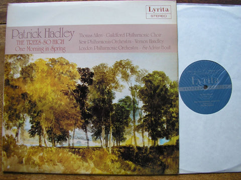 HADLEY: THE TREES SO HIGH / ONE MORNING IN SPRING THOMAS ALLEN / NPO / HANDLEY / LPO / BOULT SRCS 106