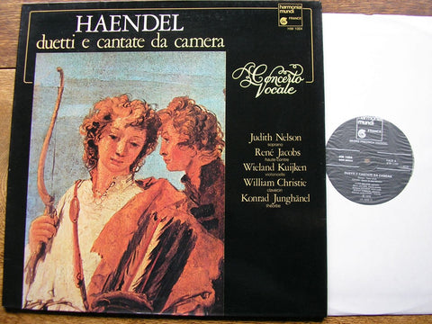 HANDEL: DUETTI E CANTATE     JUDITH NELSON / CONCERTO VOCALE    HM 1004