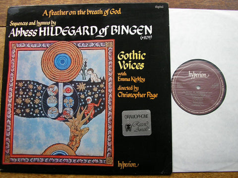 HILDEGARD OF BINGEN: A FEATHER ON THE BREATH OF GOD EMMA KIRKBY / GOTHIC VOICES / CHRISTOPHER PAGE A66039