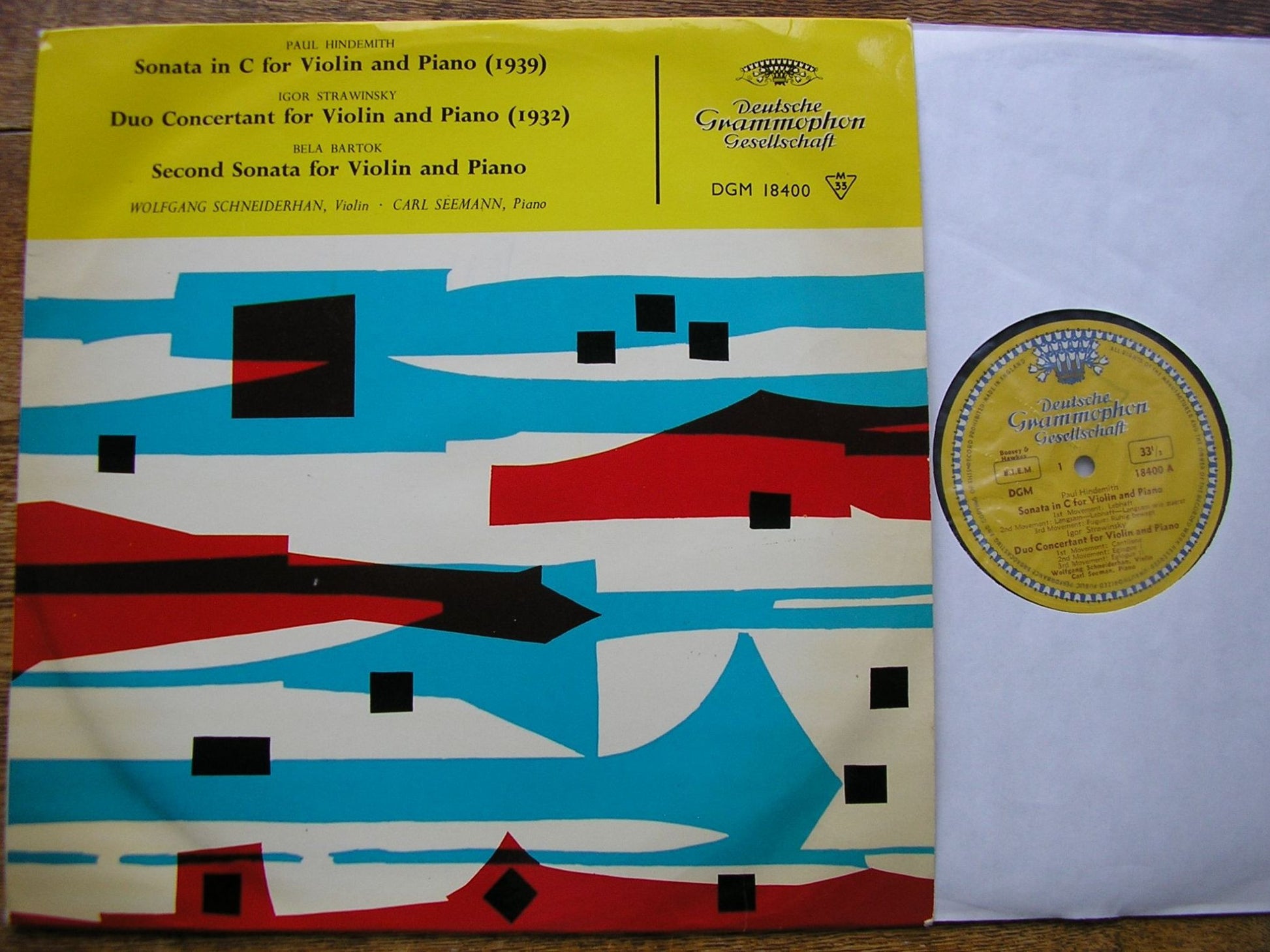 1957, mono, sleeve, labels, show, music, library, stamp,