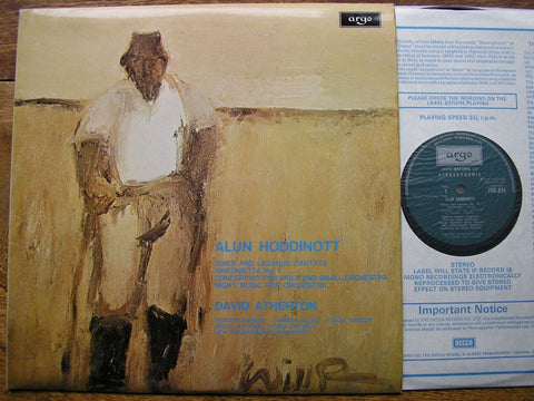 HODDINOTT: NIGHT MUSIC FOR ORCHESTRA / SINFONIETTA No. 1 / DIVES AND LAZARUS SOLOISTS / NPO / ATHERTON ZRG 824