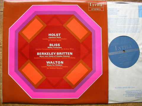 HOLST / BLISS / WALTON / BERKELEY / BRITTEN / WALTON: ORCHESTRAL MUSIC BOULT / BLISS / WALTON / LPO   SRCS 50