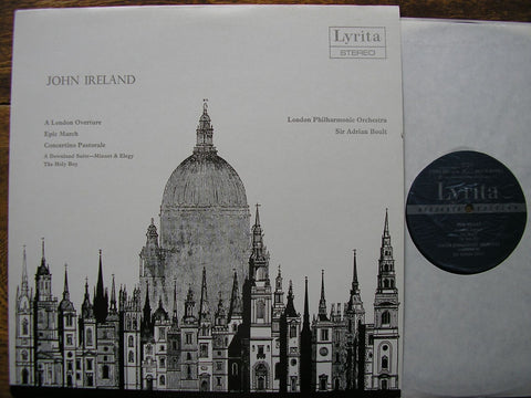 IRELAND: A LONDON OVERTURE / EPIC MARCH / CONCERTINO PASTORALE SIR ADRIAN BOULT / LPO SRCS 31