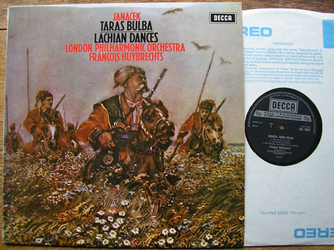 JANACEK: TARAS BULBA / LACHIAN DANCES FRANCOIS HUYBRECHTS / LONDON PHILHARMONIC SXL 6507