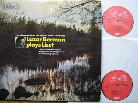 LISZT: TRANSCENDENTAL STUDIES / RAPSODIE ESPAGNOLE / HUNGARIAN RHAPSODY LAZAR BERMAN SLS 5040