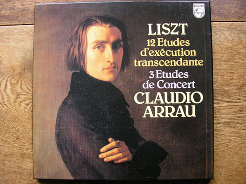 LISZT: TWELVE ETUDES / THREE ETUDES DE CONCERT CLAUDIO ARRAU 6747 412