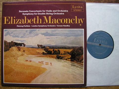 MACONCHY: SYMPHONY FOR DOUBLE STRING ORCHESTRA VERNON HANDLEY / LONDON SYMPHONY  SRCS 116