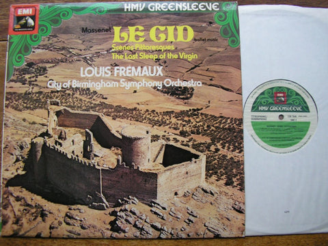 MASSENET: LE CID / SCENES PITTORESQUES LOUIS FREMAUX / CBSO    ESD 7040