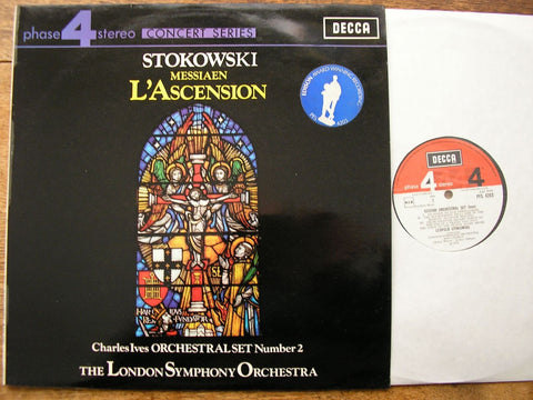 MESSIAEN: L'ASCENSION / IVES: ORCHESTRAL SET No. 2 LEOPOLD STOKOWSKI / LONDON SYMPHONY ORCHESTRA PFS 4203