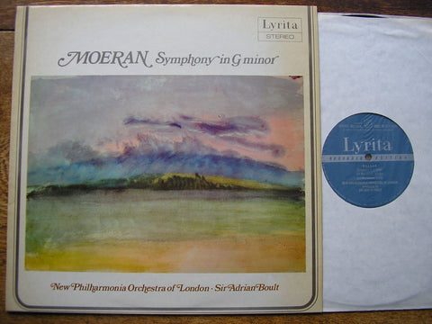 MOERAN: SYMPHONY in G Minor SIR ADRIAN BOULT / NEW PHILHARMONIA SRCS 70