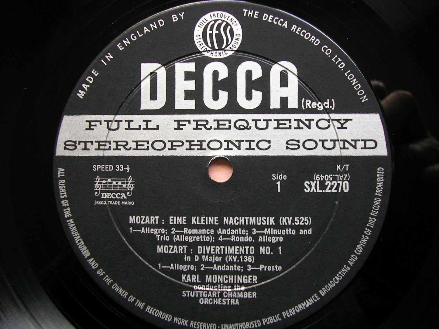 decca, 2270, 1961, wide, band, grooved,