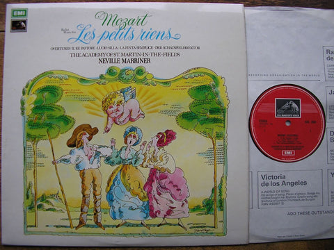 MOZART: LES PETITS RIENS / OVERTURES MARRINER / ASMIF ASD 2834