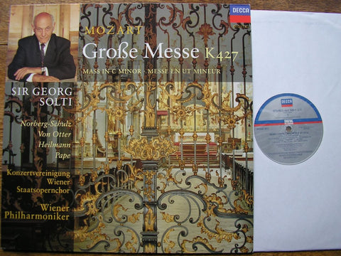 MOZART: MASS in C Minor SOLOISTS / VIENNA PHILHARMONIC / GEORG SOLTI 433 749