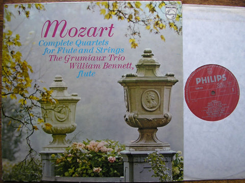 MOZART: QUARTETS FOR FLUTE & STRINGS GRUMIAUX TRIO / WILLIAM BENNETT 6500 034