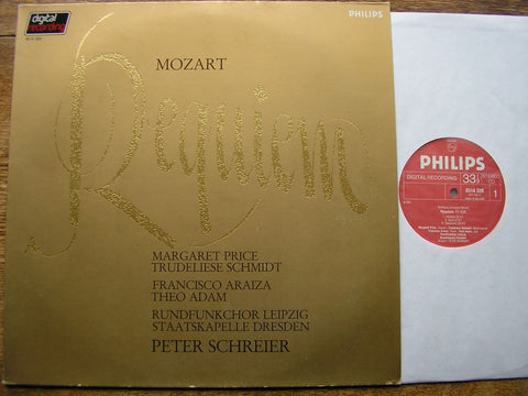 MOZART: REQUIEM SOLOISTS / STAATSKAPELLE DRESDEN / PETER SCHREIER 6514 320