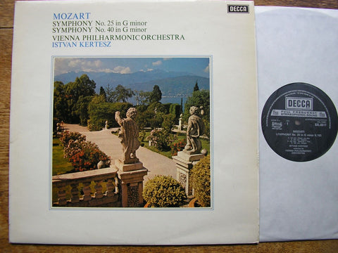 MOZART: SYMPHONIES Nos. 25 & 40 ISTVAN KERTESZ / VIENNA PHILHARMONIC ORCHESTRA SXL 6617