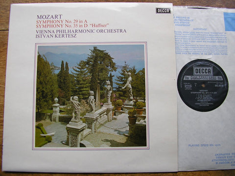 MOZART: SYMPHONIES Nos. 29 & 35 ISTVAN KERTESZ / VIENNA PHILHARMONIC ORCHESTRA SXL 6616