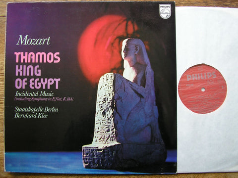 MOZART: THAMOS, KING OF EGYPT Incidental Music SOLOISTS / BSO / BERNHARD KLEE 6500 840