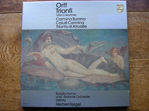 ORFF: TRIONFI (TRITTICO TEATRALE) HERBERT KEGEL / LEIPZIG SYMPHONY ORCHESTRA & CHORUS 6768 070