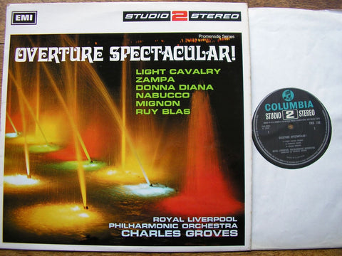 OVERTURE SPECTACULAR: HEROLD / VERDI / SUPPE / THOMAS / MENDELSSOHN    ROYAL LIVERPOOL PHILHARMONIC / GROVES    TWO 190