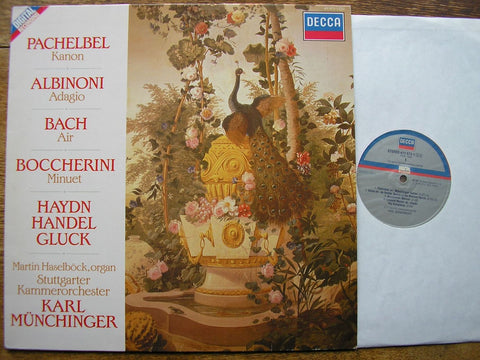 PACHELBEL / ALBINONI / BOCCHERINI / BACH: ORCHESTRAL WORKS KARL MUNCHINGER / SCO 411 973 1