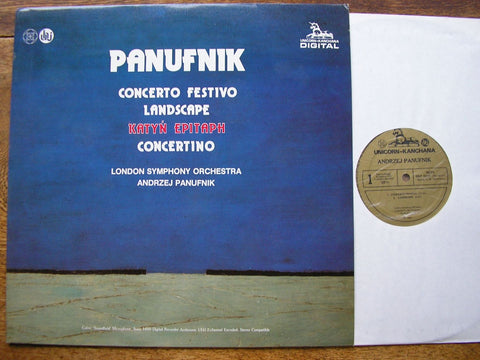 PANUFNIK: CONCERTO FESTIVO / LANDSCAPE / KATYN EPITAPH / CONCERTINO ANDRZEJ PANUFNIK / LONDON SYMPHONY ORCHESTRA DKP 9016