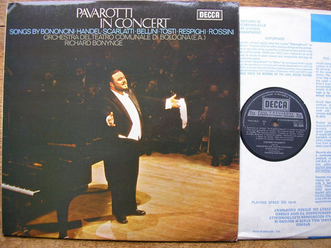 PAVAROTTI IN CONCERT: ROSSINI / BELLINI / TOSTI / HANDEL / RESPIGHI PAVAROTTI / OTCB / BONYNGE SXL 6650