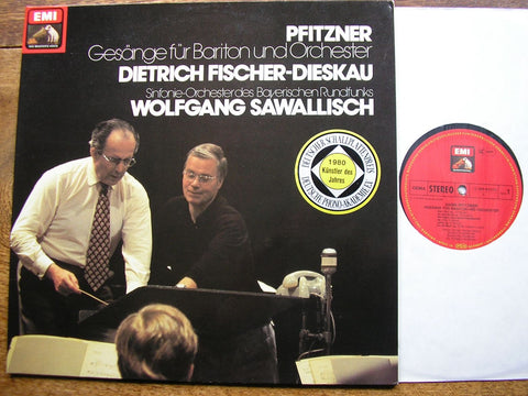 PFITZNER: GESANGE FUR BARITON UND ORCHESTER FISCHER-DIESKAU / BRSO / SAWALLISCH 065 45616